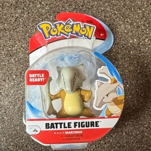 Pokémon Marowak Battle Figure - Brown
